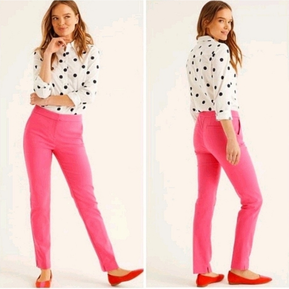 Boden Richmond Pink Slim Fit Trouser Pants US Size 8R